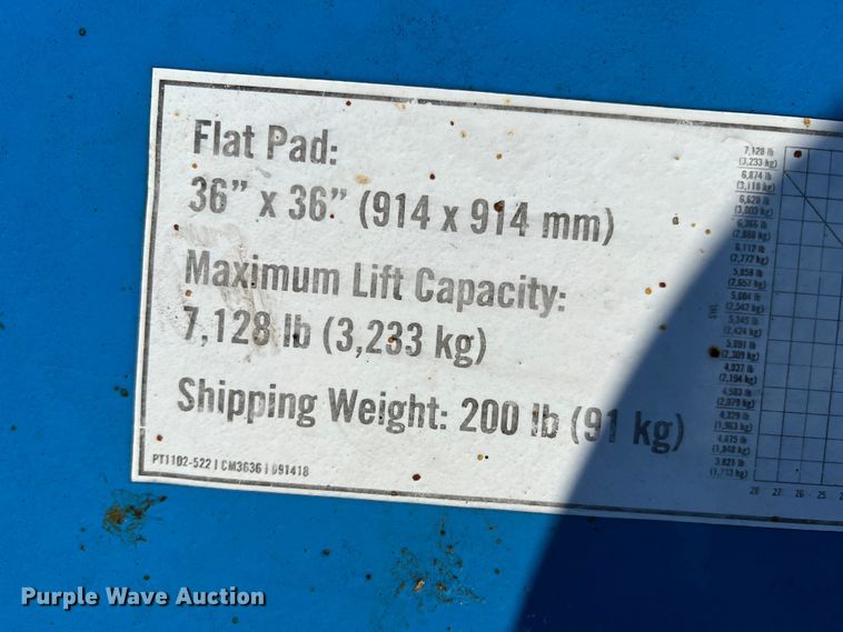 image for item DS2732 Vacuworx CM 3  slab vacuum