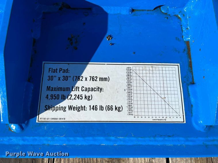 image for item DS2732 Vacuworx CM 3  slab vacuum