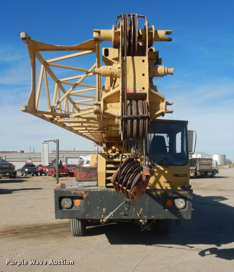 image for item HQ9543 1973 Grove TM375  crane
