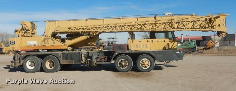 image for item HQ9543 1973 Grove TM375  crane