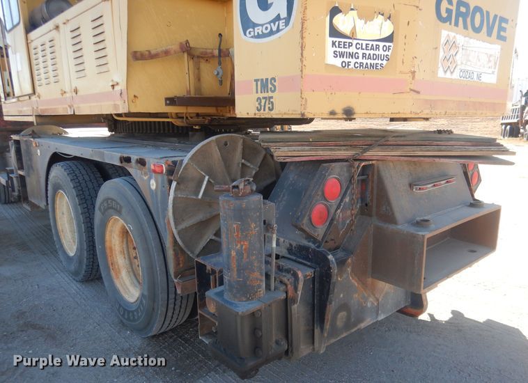 image for item HQ9543 1973 Grove TM375  crane