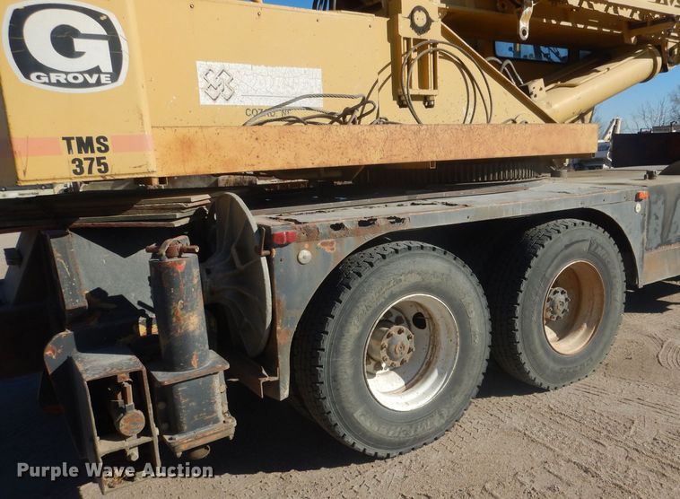 image for item HQ9543 1973 Grove TM375  crane
