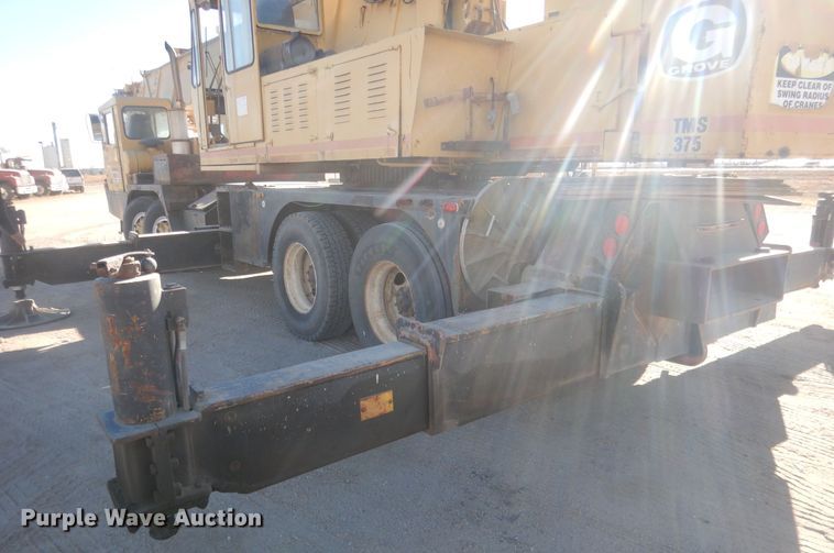image for item HQ9543 1973 Grove TM375  crane