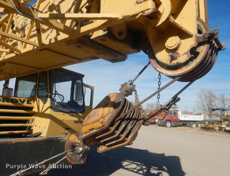 image for item HQ9543 1973 Grove TM375  crane