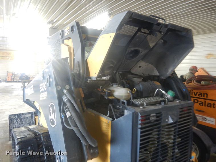 image for item HQ9587 John Deere 333G  tracked skid steer loader