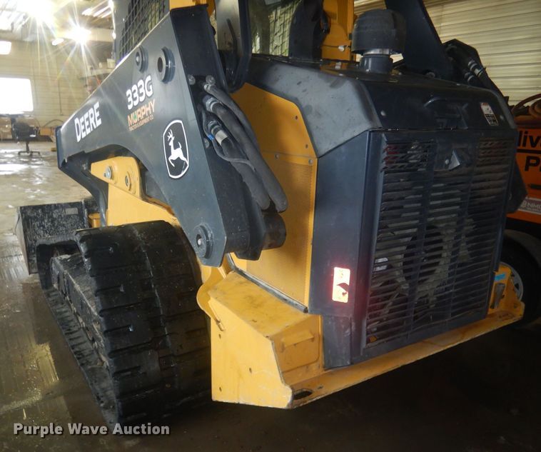image for item HQ9587 John Deere 333G  tracked skid steer loader