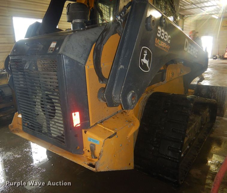 image for item HQ9587 John Deere 333G  tracked skid steer loader