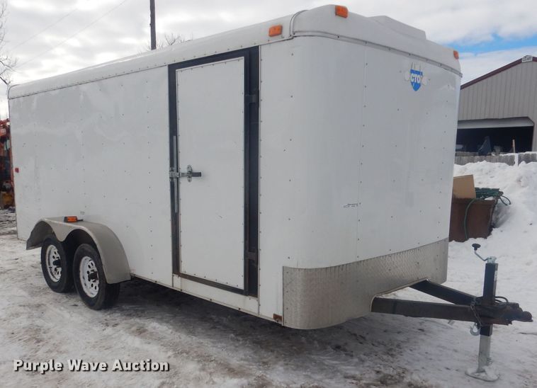 image for item HQ9589 2010 Interstate West  enclosed cargo trailer