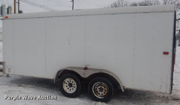 image for item HQ9589 2010 Interstate West  enclosed cargo trailer