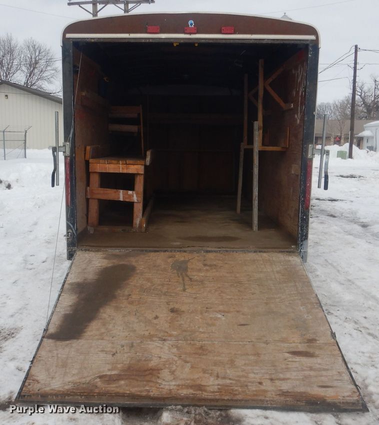 image for item HQ9589 2010 Interstate West  enclosed cargo trailer