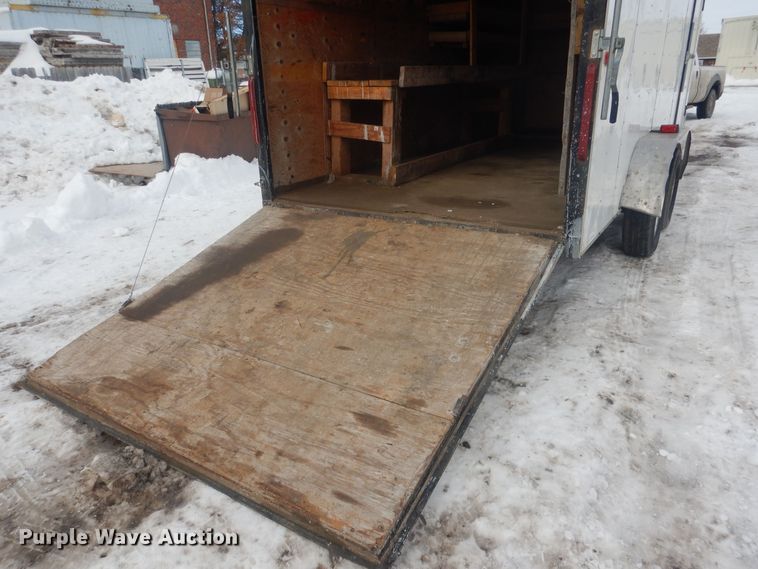 image for item HQ9589 2010 Interstate West  enclosed cargo trailer