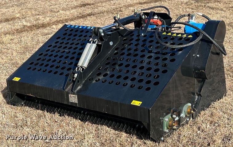 image for item ID9429 2022 TopCat ECSSLR72  skid steer landscape rake