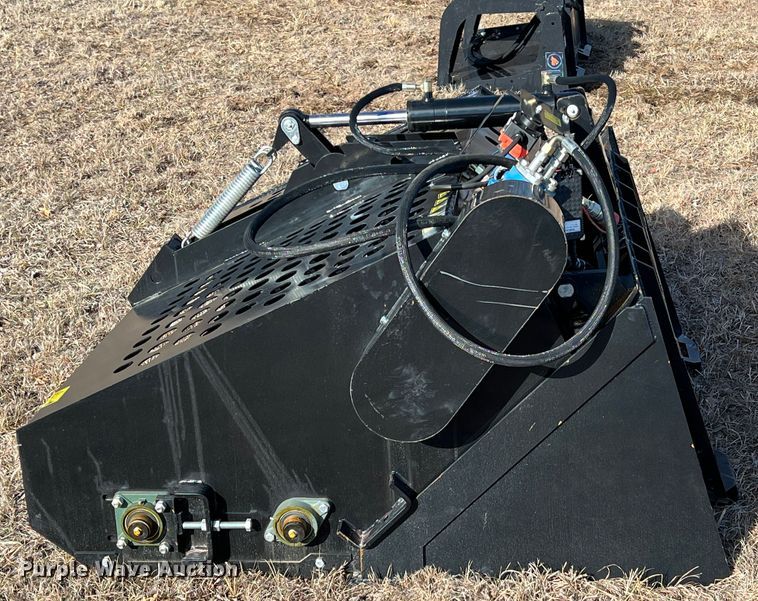 image for item ID9429 2022 TopCat ECSSLR72  skid steer landscape rake