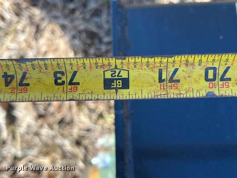 image for item ID9429 2022 TopCat ECSSLR72  skid steer landscape rake