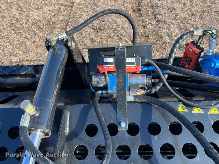 image for item ID9429 2022 TopCat ECSSLR72  skid steer landscape rake