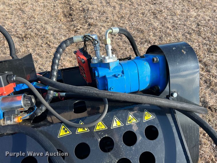 image for item ID9429 2022 TopCat ECSSLR72  skid steer landscape rake