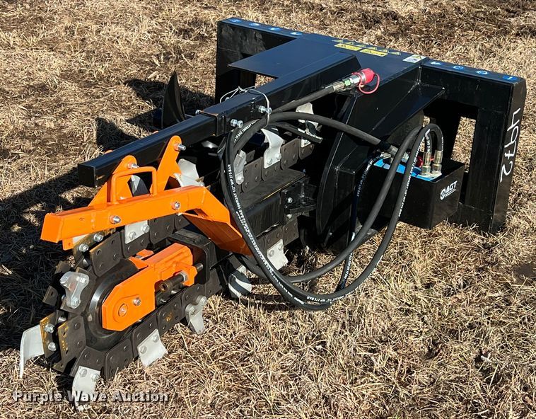 image for item ID9430 AGT  skid steer trencher