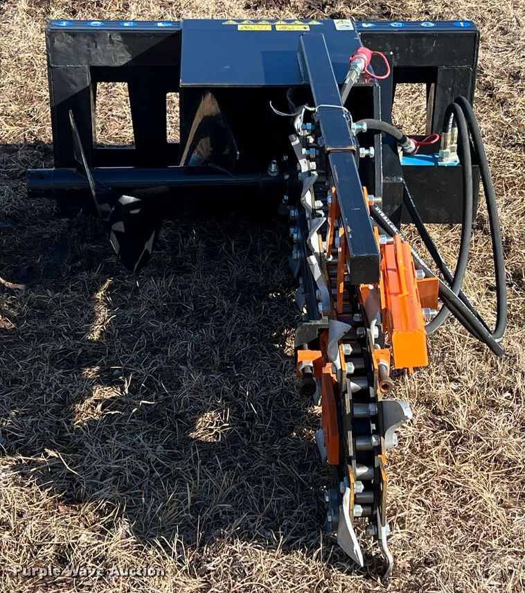 image for item ID9430 AGT  skid steer trencher