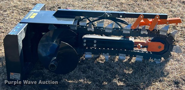 image for item ID9430 AGT  skid steer trencher