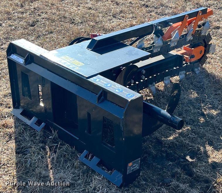 image for item ID9430 AGT  skid steer trencher