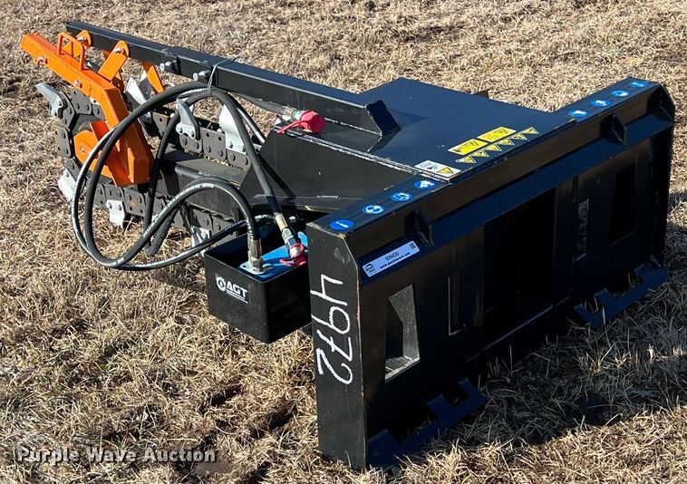image for item ID9430 AGT  skid steer trencher