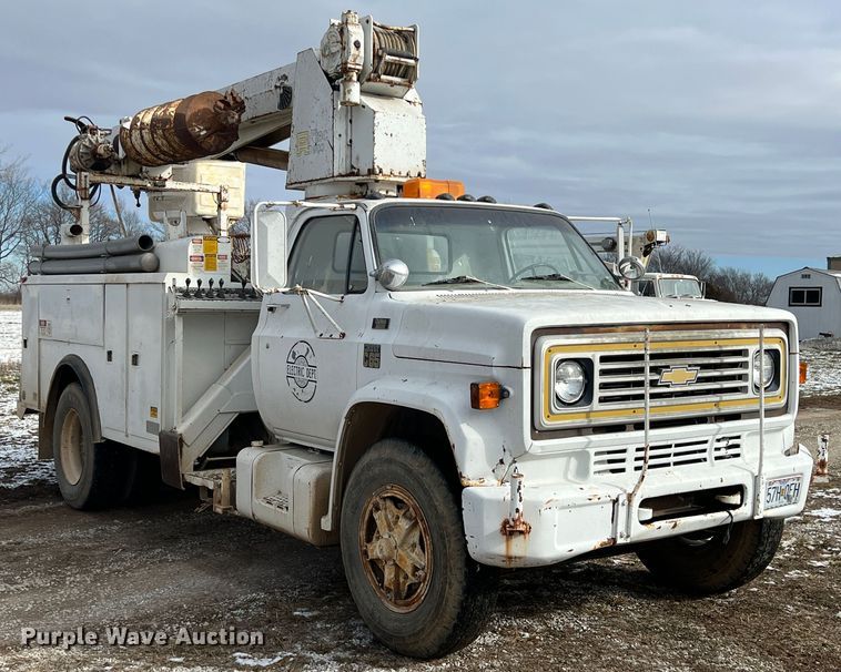 image for item ID9471 1978 Chevrolet C65  digger derrick truck
