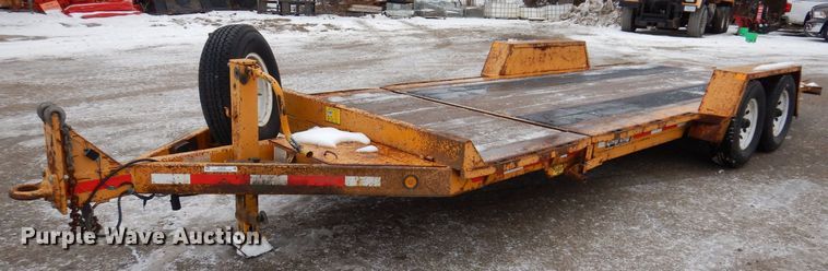 image for item IO9330 2018 Redi Haul R2027TBITE-102HD  tilt deck equipment trailer