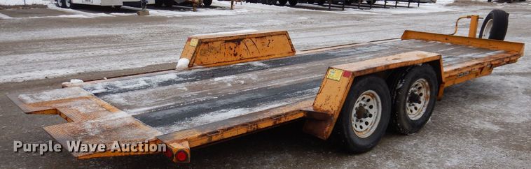 image for item IO9330 2018 Redi Haul R2027TBITE-102HD  tilt deck equipment trailer