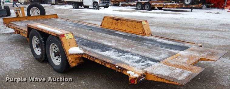 image for item IO9330 2018 Redi Haul R2027TBITE-102HD  tilt deck equipment trailer