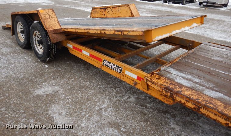 image for item IO9330 2018 Redi Haul R2027TBITE-102HD  tilt deck equipment trailer