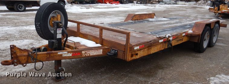 image for item IO9331 2013 Tournier TM6  tilt deck equipment trailer