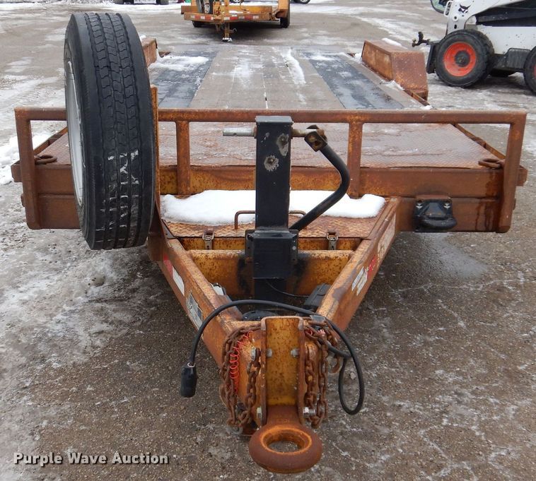 image for item IO9331 2013 Tournier TM6  tilt deck equipment trailer