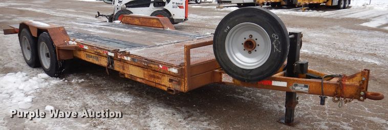 image for item IO9331 2013 Tournier TM6  tilt deck equipment trailer