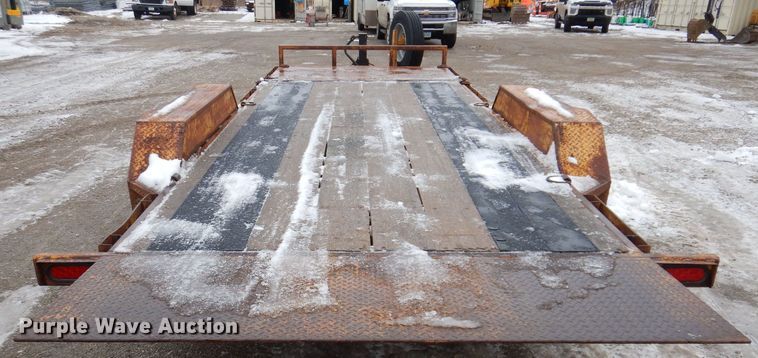 image for item IO9331 2013 Tournier TM6  tilt deck equipment trailer