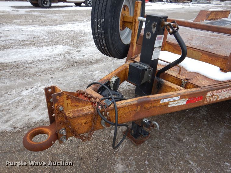 image for item IO9331 2013 Tournier TM6  tilt deck equipment trailer