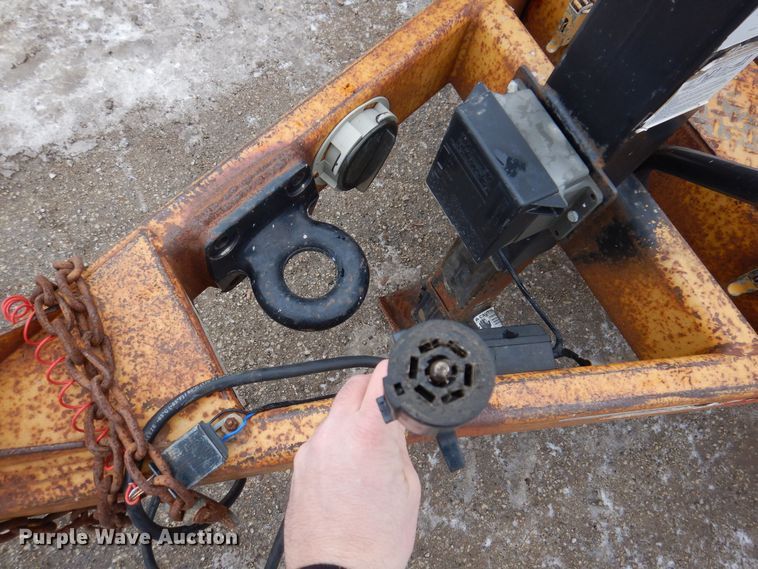 image for item IO9331 2013 Tournier TM6  tilt deck equipment trailer