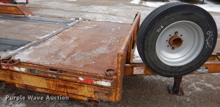 image for item IO9331 2013 Tournier TM6  tilt deck equipment trailer