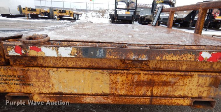 image for item IO9331 2013 Tournier TM6  tilt deck equipment trailer