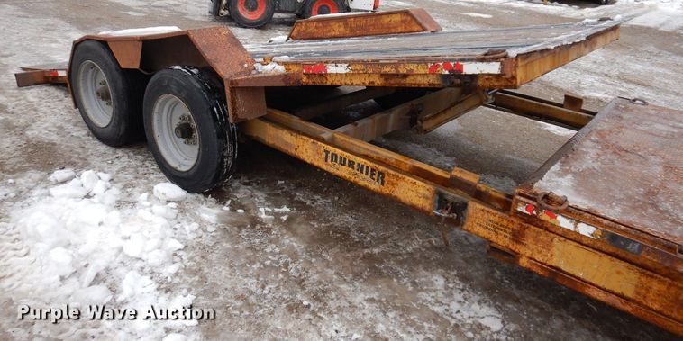 image for item IO9331 2013 Tournier TM6  tilt deck equipment trailer
