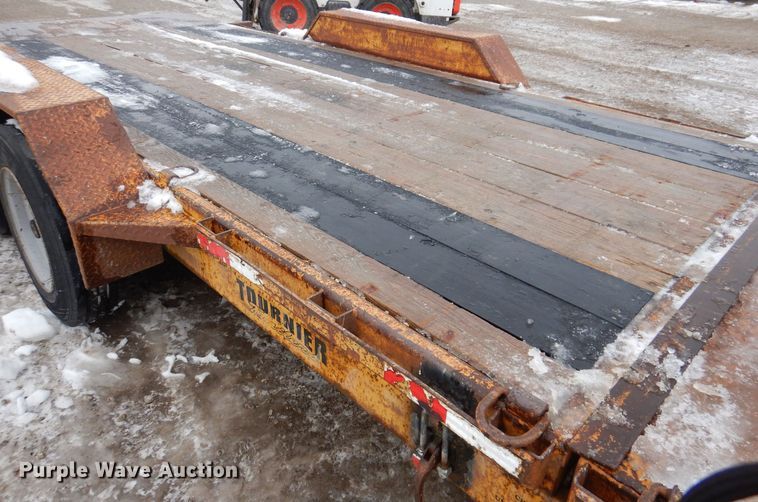image for item IO9331 2013 Tournier TM6  tilt deck equipment trailer