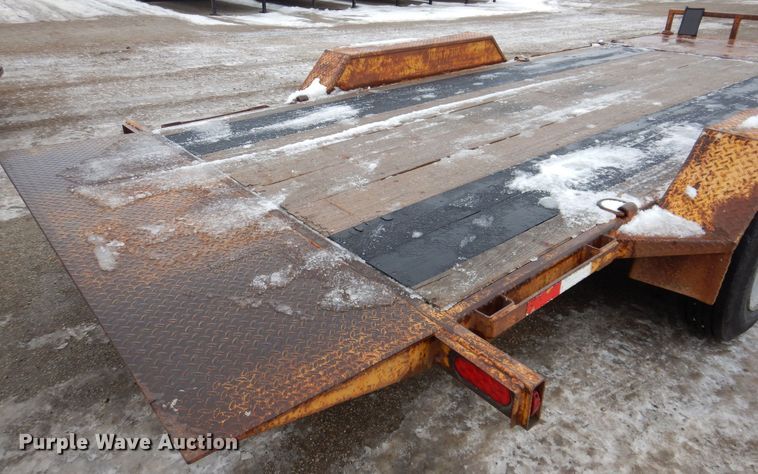 image for item IO9331 2013 Tournier TM6  tilt deck equipment trailer