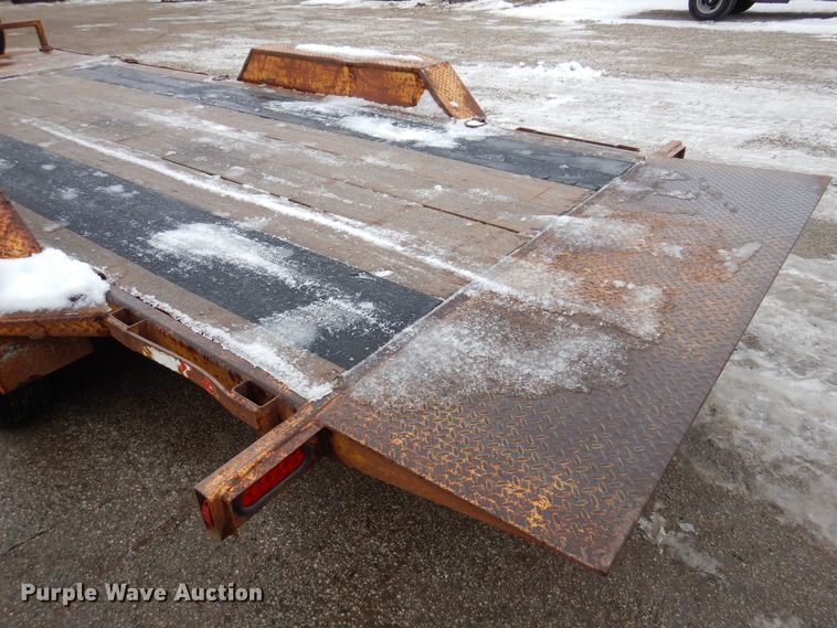 image for item IO9331 2013 Tournier TM6  tilt deck equipment trailer