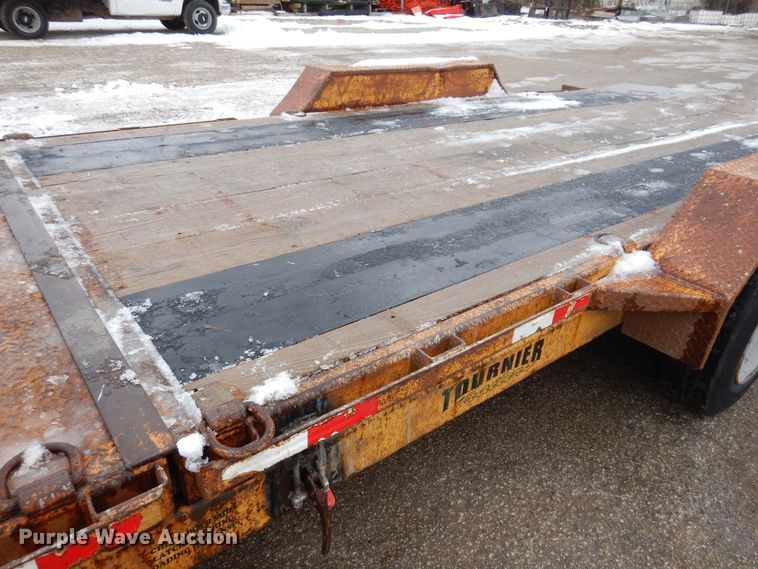 image for item IO9331 2013 Tournier TM6  tilt deck equipment trailer