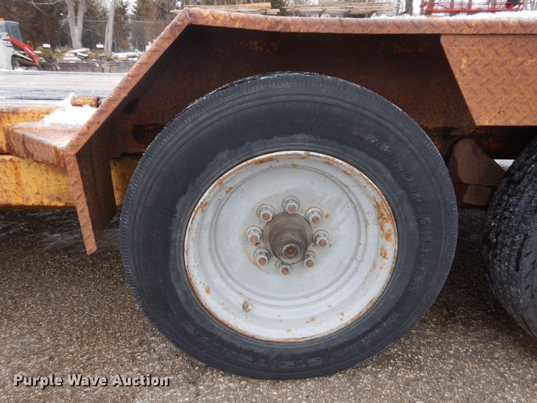 image for item IO9331 2013 Tournier TM6  tilt deck equipment trailer