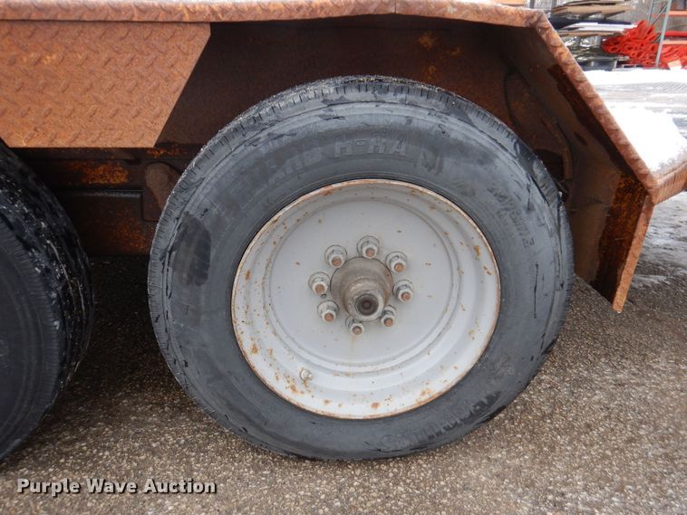 image for item IO9331 2013 Tournier TM6  tilt deck equipment trailer