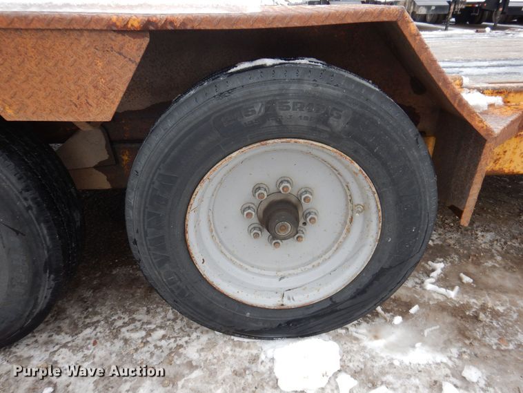 image for item IO9331 2013 Tournier TM6  tilt deck equipment trailer