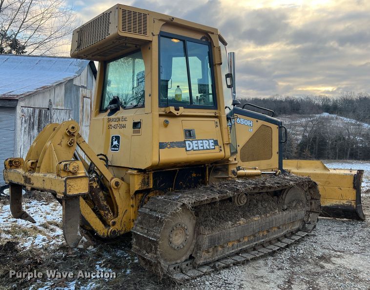 image for item JU9652 1999 John Deere 650H LT  dozer