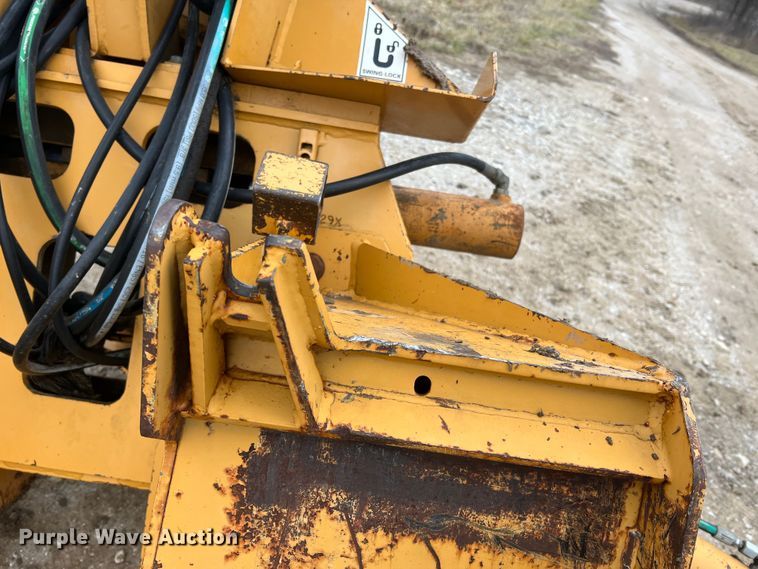 image for item JU9670 Case H939218 D125  skid steer backhoe