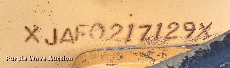 image for item JU9670 Case H939218 D125  skid steer backhoe