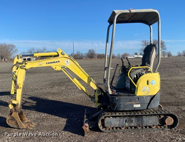 image for item JW9199 2007 Yanmar ViO15-2A  mini excavator